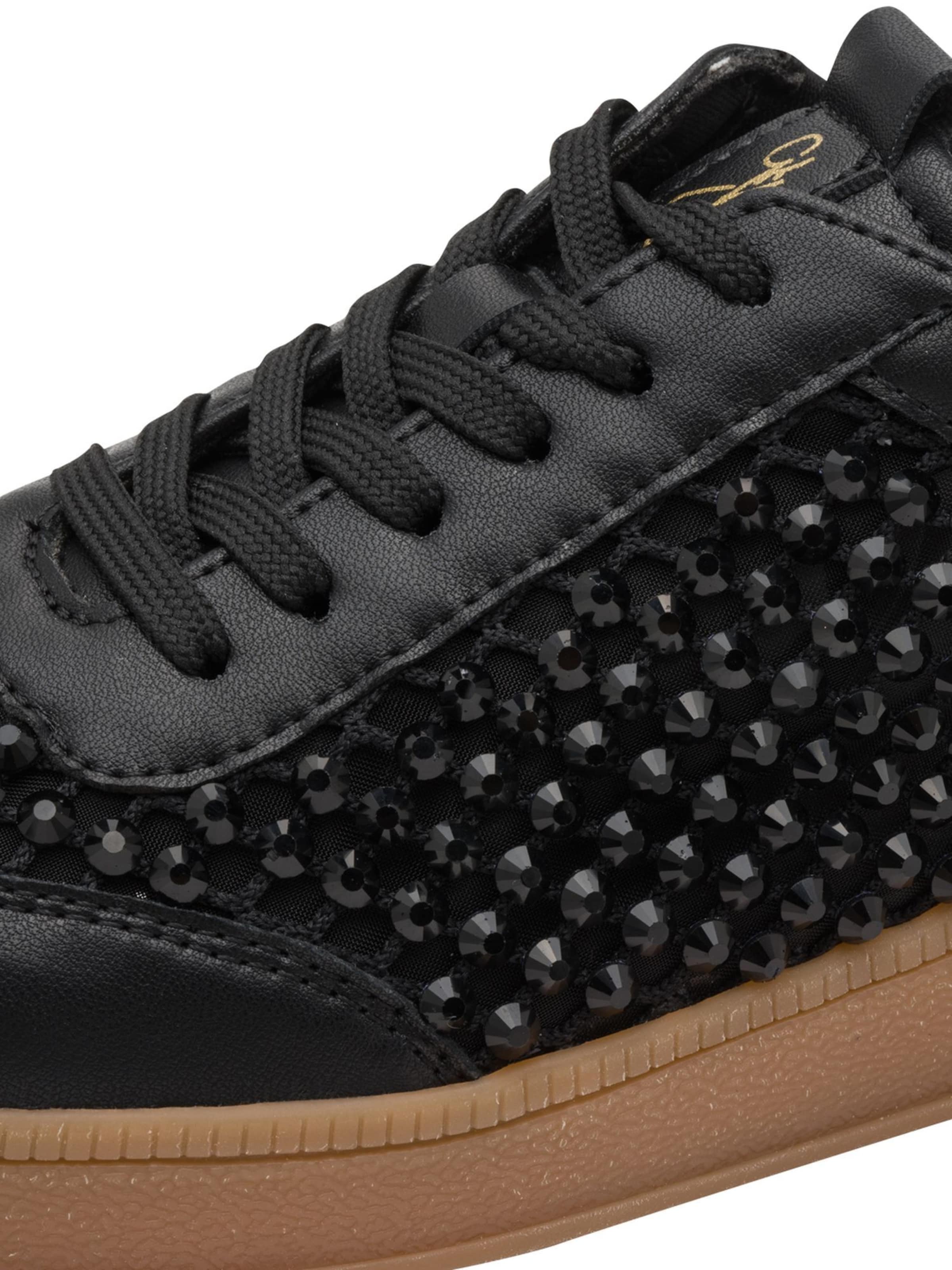 MARCO TOZZI Sneaker in Schwarz