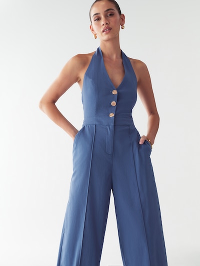 BWLDR Jumpsuit 'Amie' i XS i safir, Produktvy