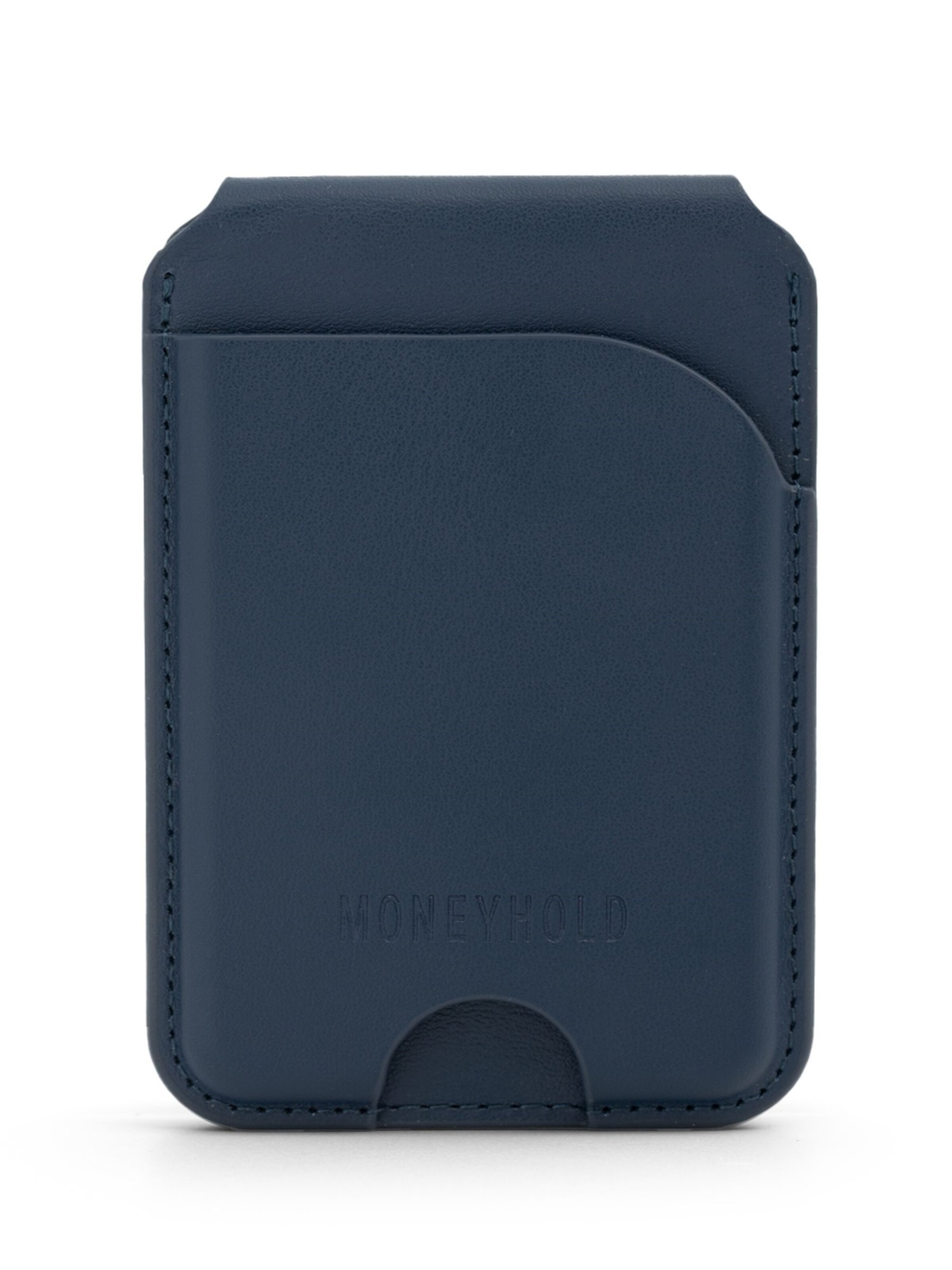 Portamonete di Moneyhold in blu: frontale