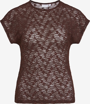 VILA - Camiseta 'VIFay' en marrón: frente