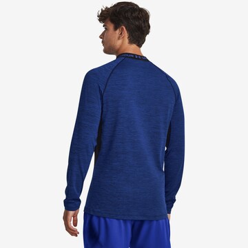 UNDER ARMOUR Performance Shirt 'Twist Mock' in Blue