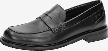 Chaussure basse SIOUX en noir : devant