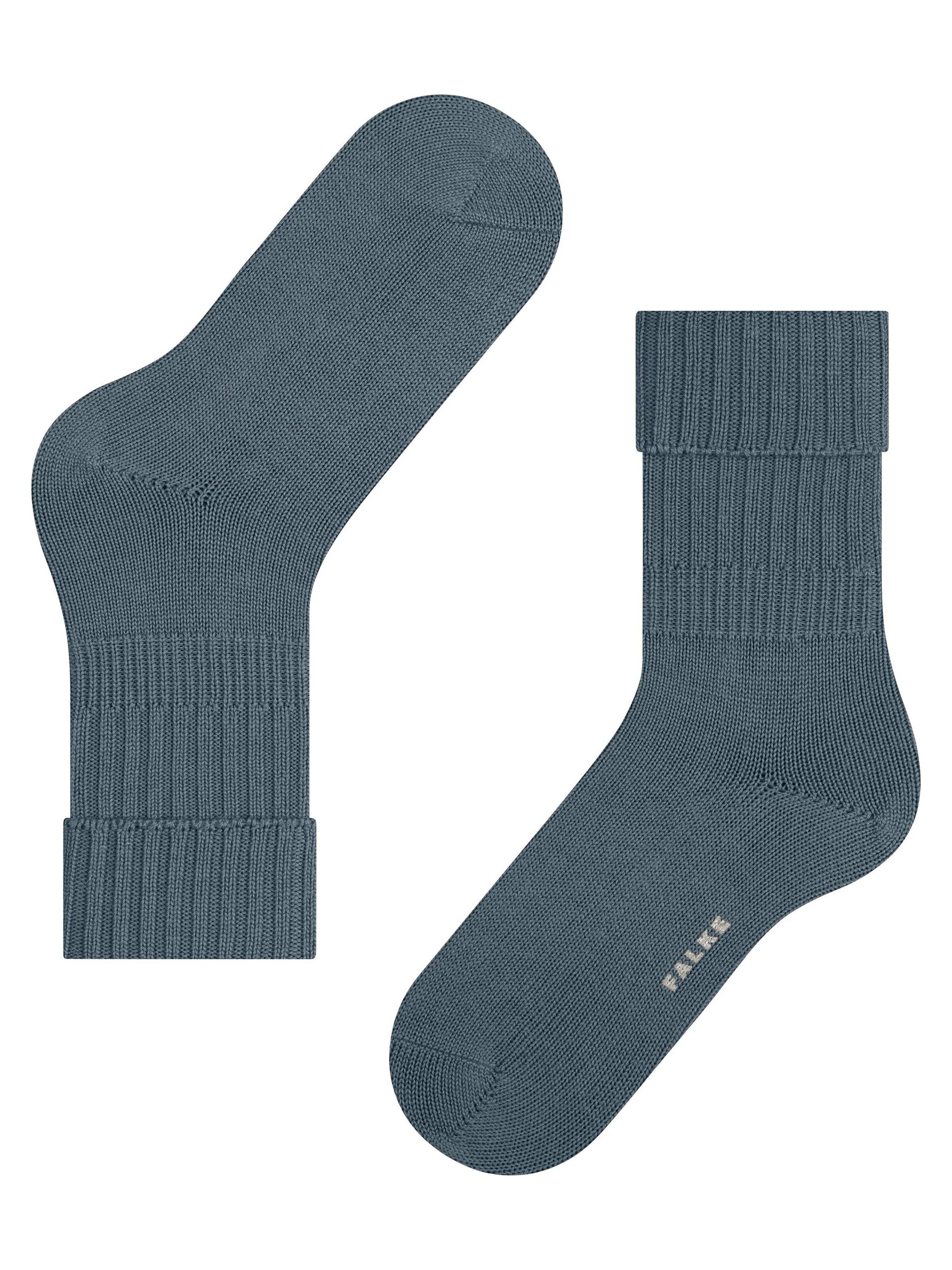 FALKE Socken 'Striggings Rib'‌‌‌ in Blau