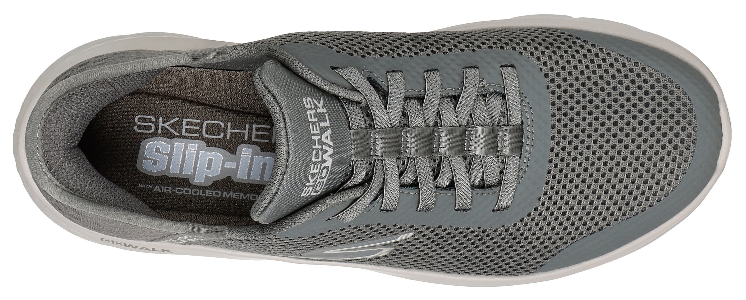 Baskets basses 'Go Walk Flex - Grand Entry' SKECHERS en gris