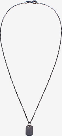 KUZZOI Necklace 'Dog Tag' in Black: front