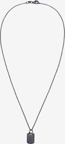 KUZZOI Necklace 'Dog Tag' in Black: front