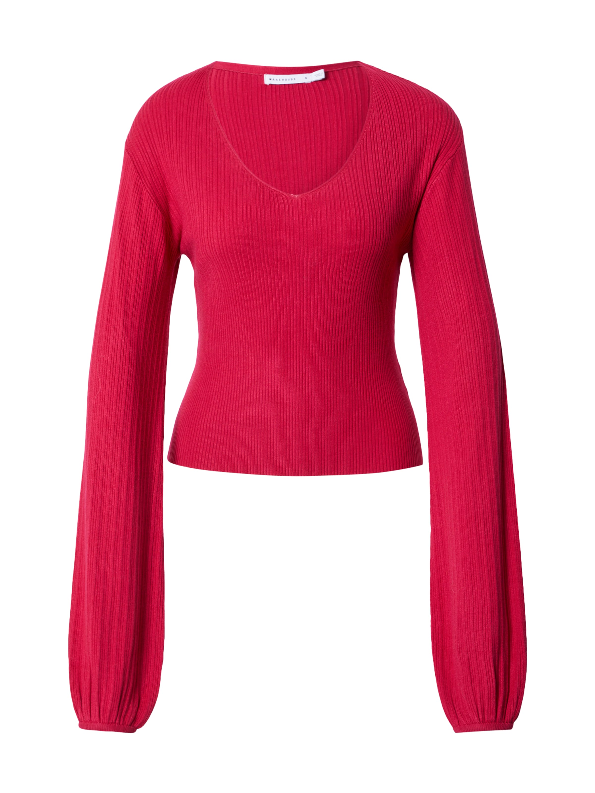 Warehouse Pulover | roza barva: sprednja stran