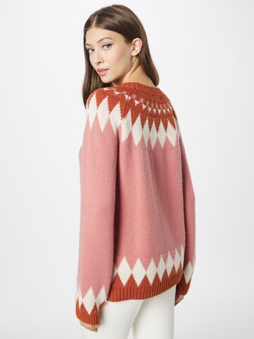 Danefae Pullover 'Hot Stove' in Pink