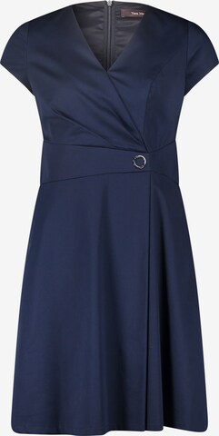 Robe Vera Mont en bleu : devant