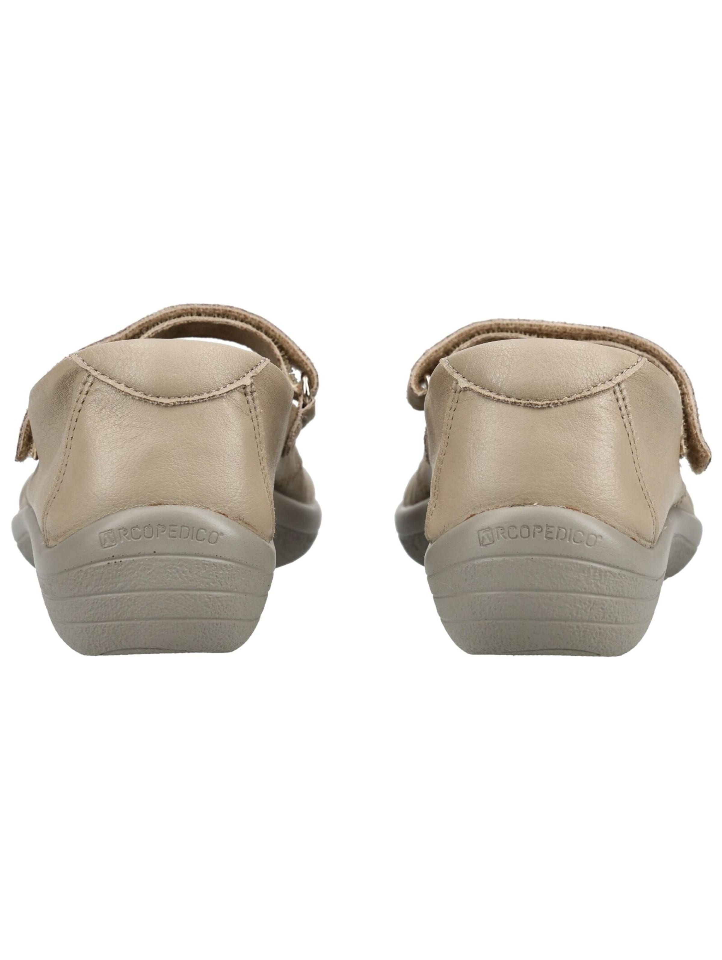 Ballerines à lanières Arcopedico en gris