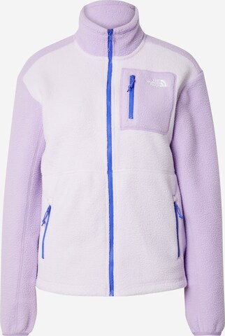 Veste en polaire fonctionnelle 'YUMIORI' THE NORTH FACE en violet : devant