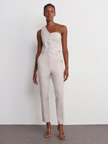 Dilvin Slimfit Hose in Beige