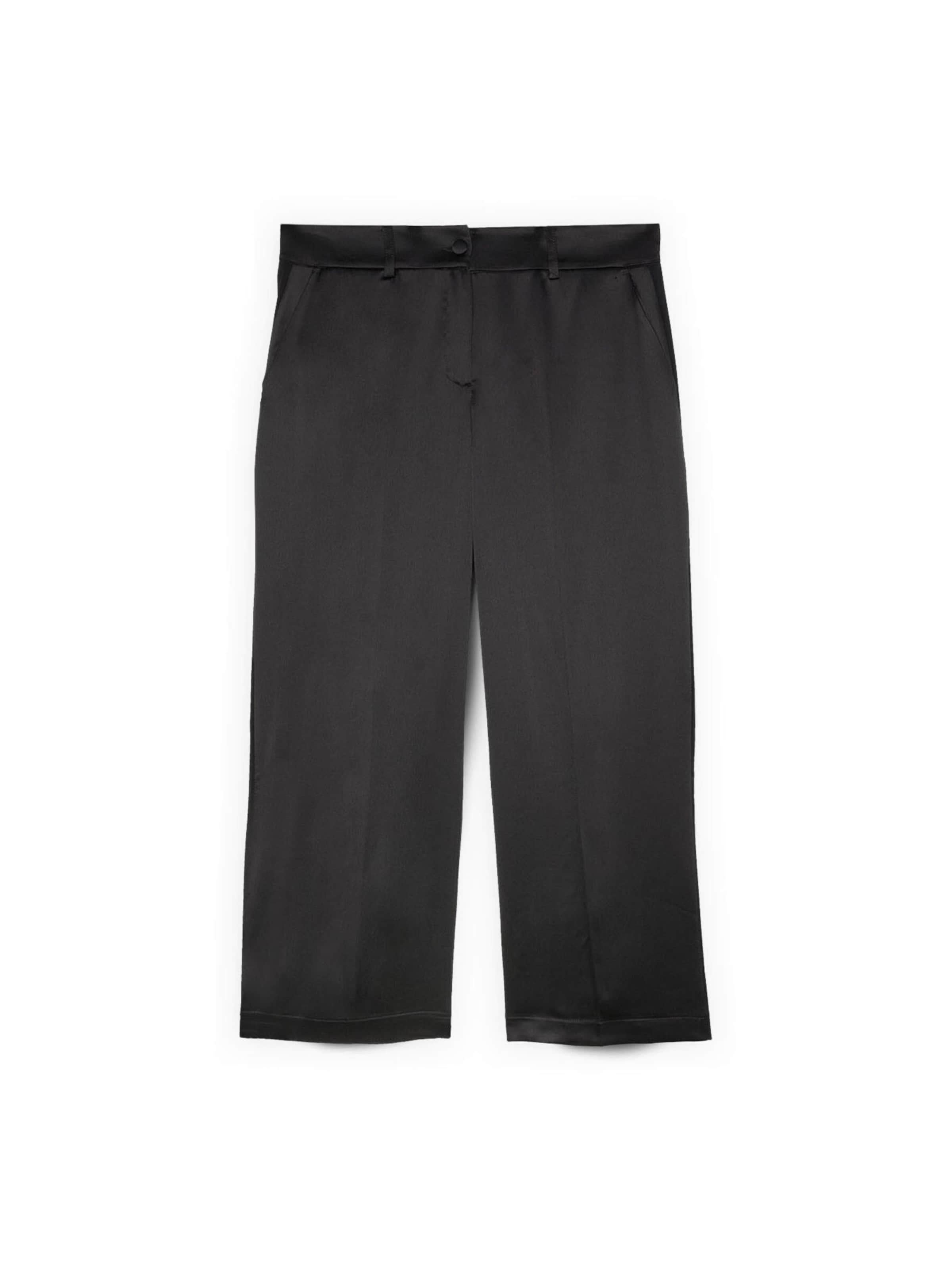 Fiorella Rubino Regular Broek in Zwart: voorkant