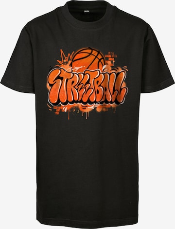 T-Shirt 'Streetball' Mister Tee en noir : devant