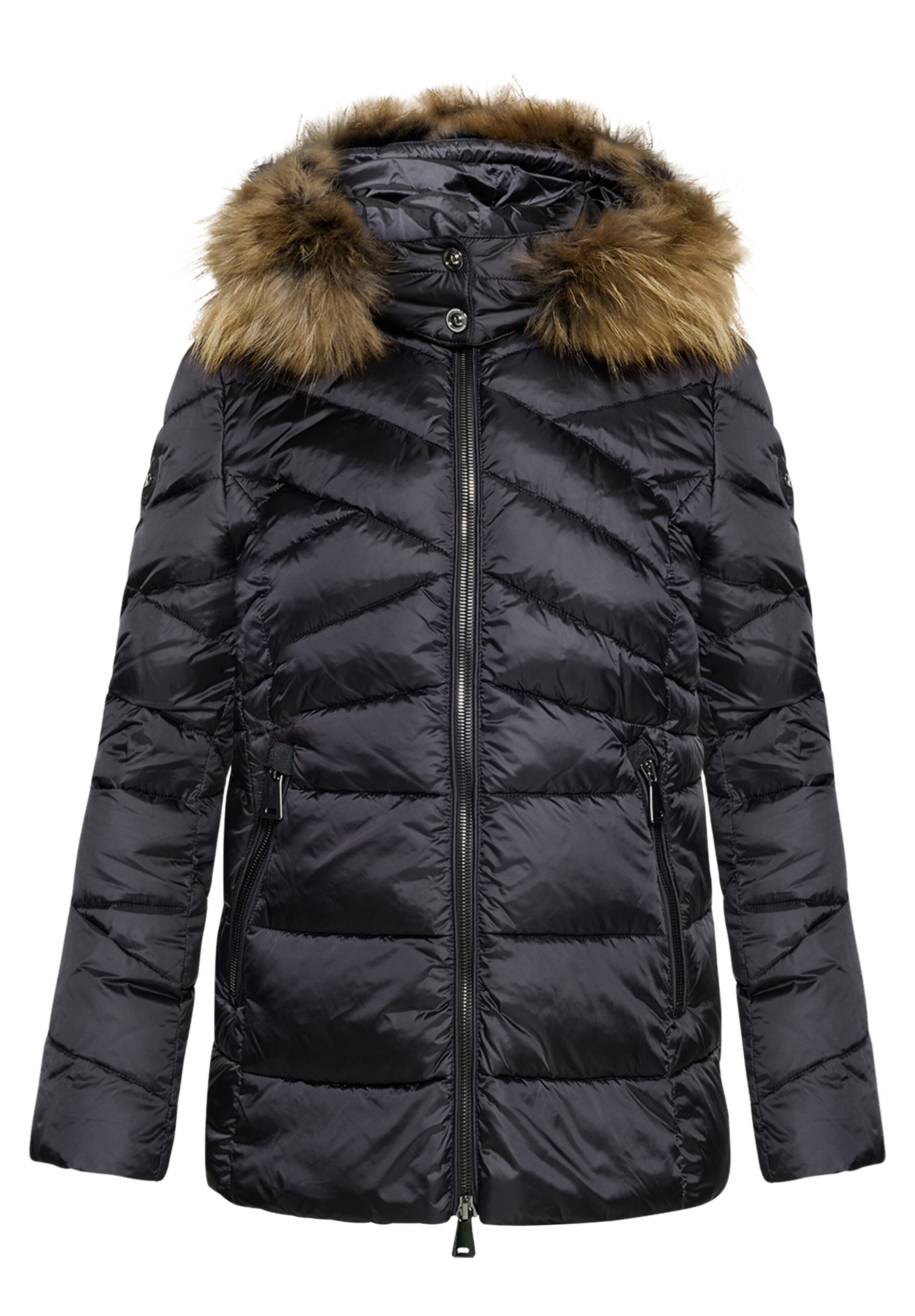 Veste d’hiver GIL BRET en noir : devant
