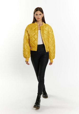 myMo ROCKS Between-Season Jacket in Yellow