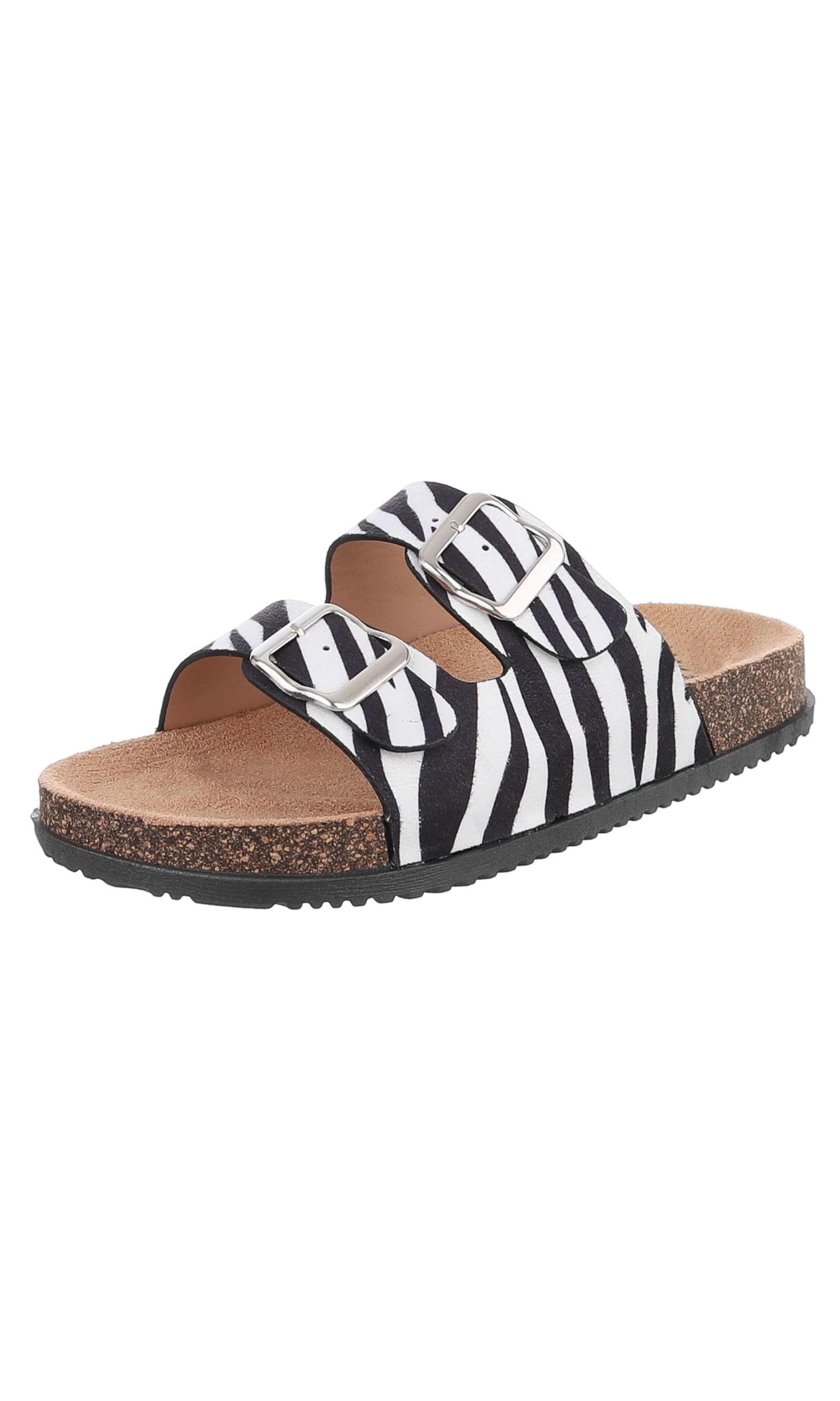 Ital-Design Mules in White: front