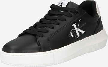 Calvin Klein Jeans Sneakers laag in Zwart: voorkant