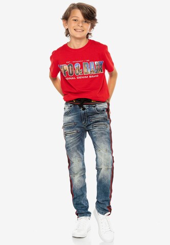 CIPO & BAXX Regular Jeans in Blauw