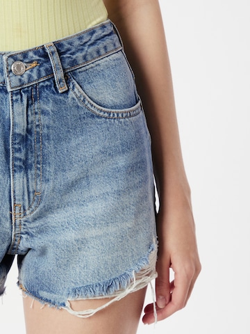 TOPSHOP Regular Jeans in Blauw