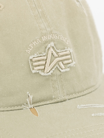 ALPHA INDUSTRIES Hætte i beige