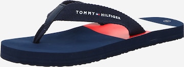 TOMMY HILFIGER Otvorená obuv - Modrá: predná strana