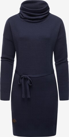 Ragwear Knitted dress 'Babett' in Blue: front