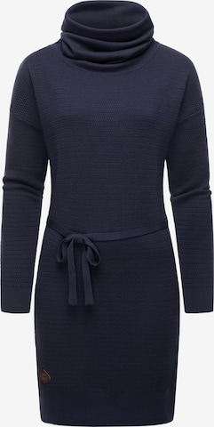 Ragwear Knit dress 'Babett' in Blue: front