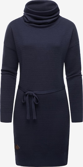 Ragwear Pletena haljina 'Babett' u tamno plava / smeđa, Pregled proizvoda