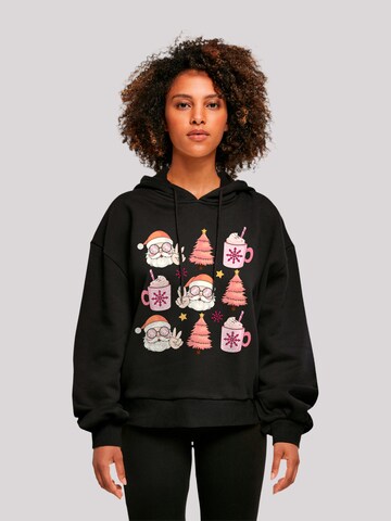 F4NT4STIC Sweatshirt in Black: front
