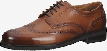 Gordon & Bros Lace-Up Shoes in Brown: front