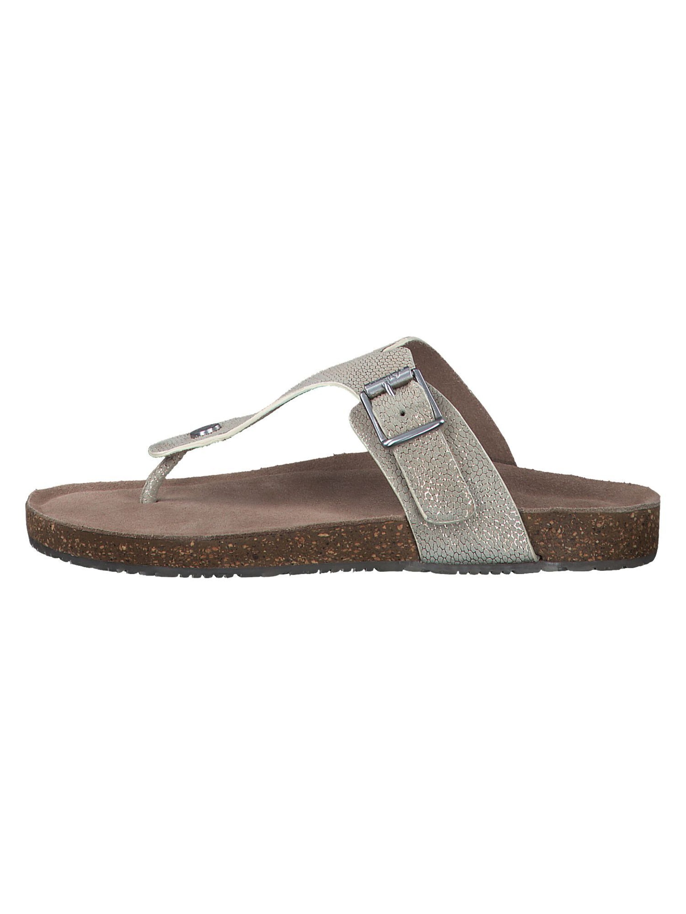 s.Oliver T-bar sandals in Beige