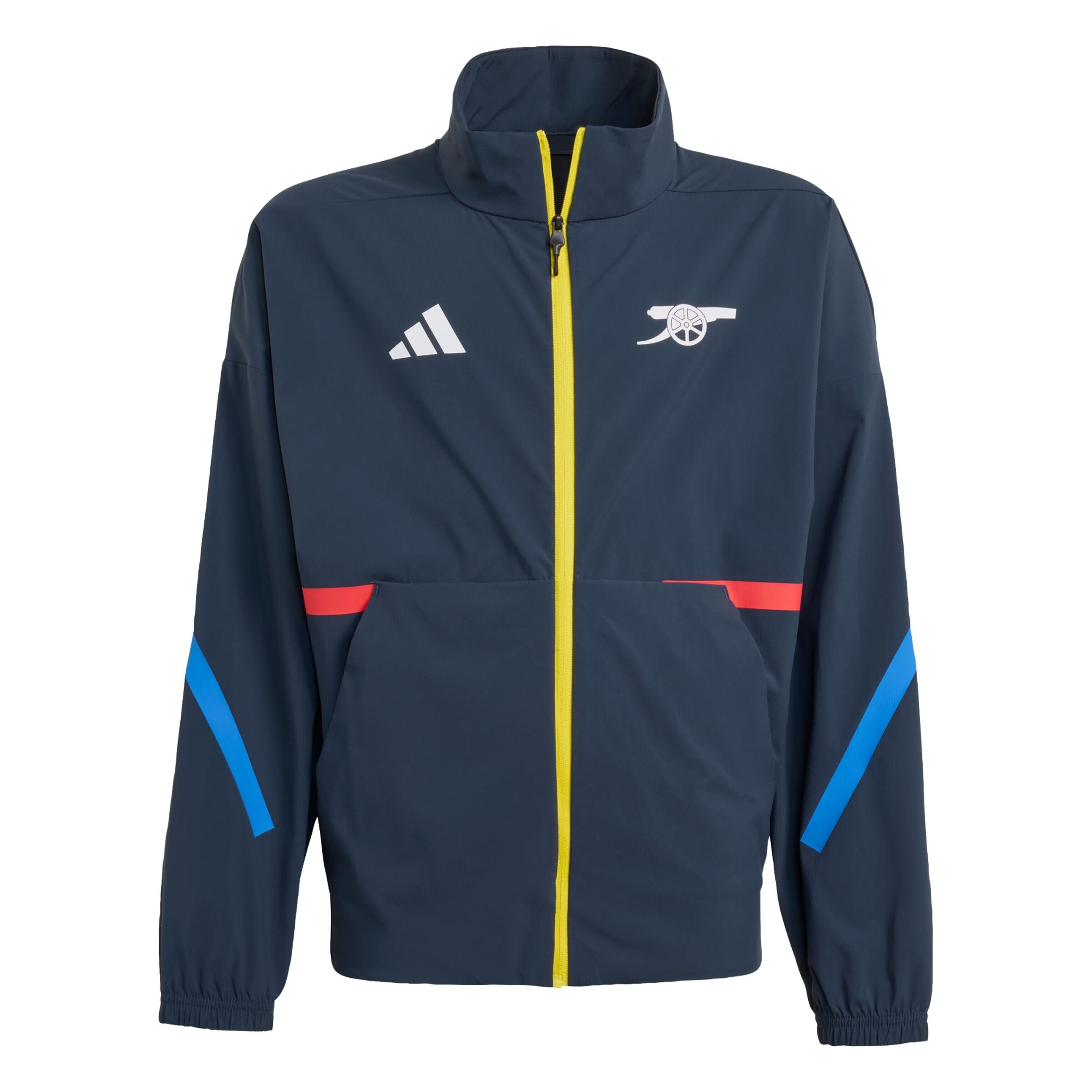 ADIDAS PERFORMANCE Sportjacke 'Arsenal FC Z.N.E. Anthem' in Blau: Vorderseite