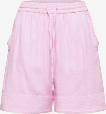 SELECTED FEMME Loose fit Pants in Pink: front