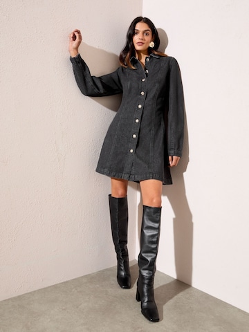 Friends Like These Blusenkleid in Schwarz