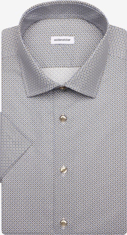SEIDENSTICKER Slim fit Business Shirt 'Smart Essentials' in Grey