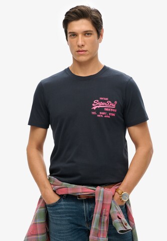 Superdry & Co T-Shirt in Blau: Vorderseite