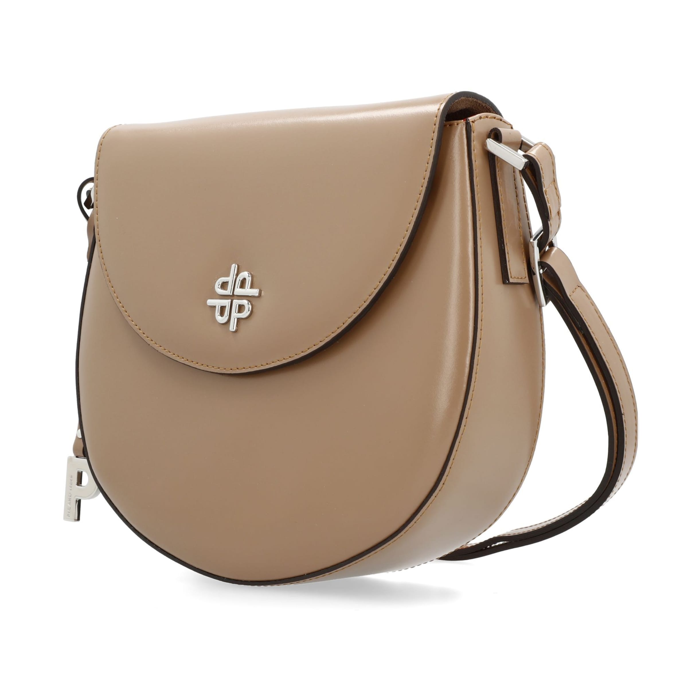 Picard Crossbody Bag 'Black Tie' in Beige
