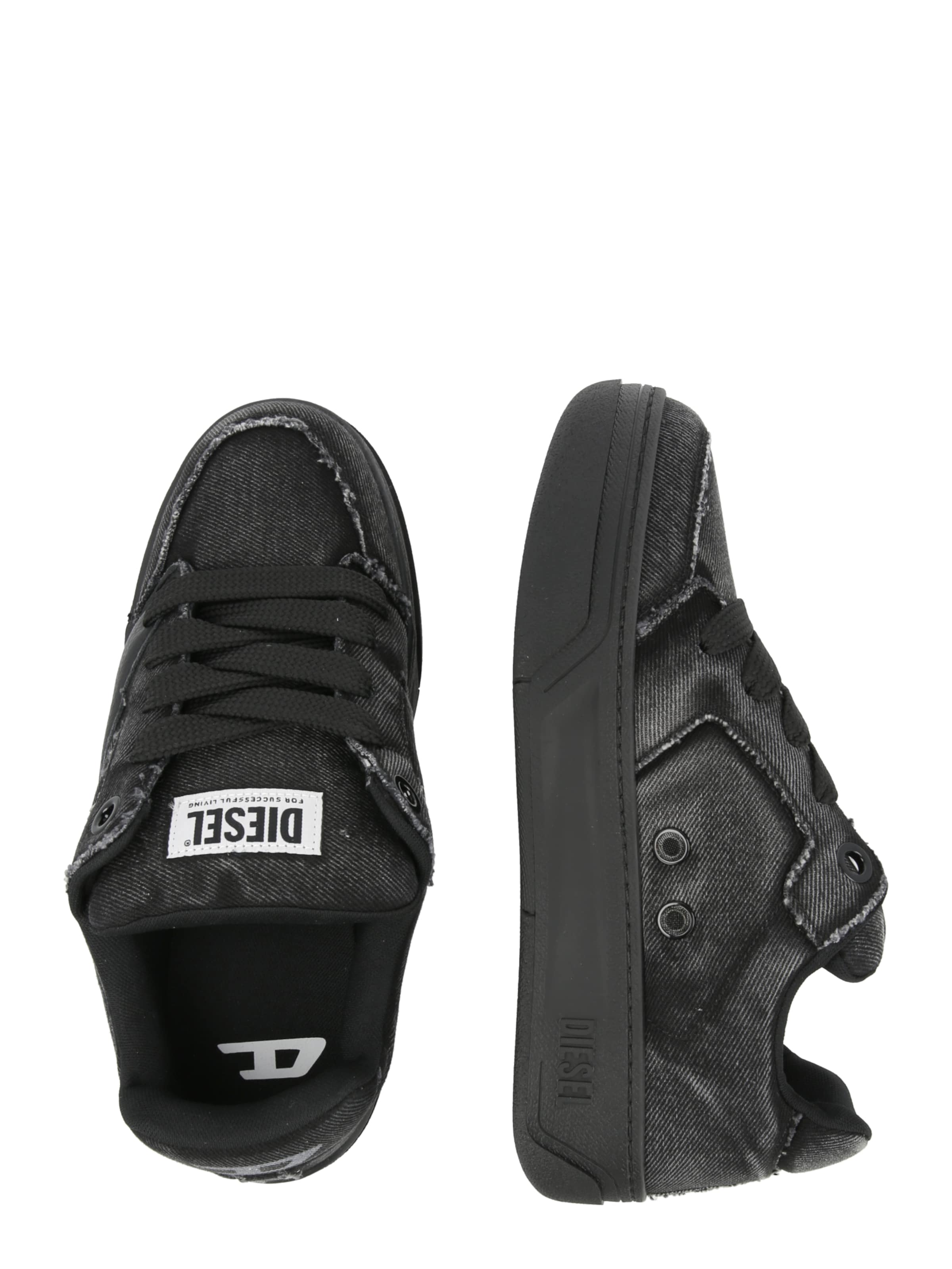 DIESEL Nizke superge 'D-OLLIE S-D-OLLIE LOW SNEAKER' | črna barva