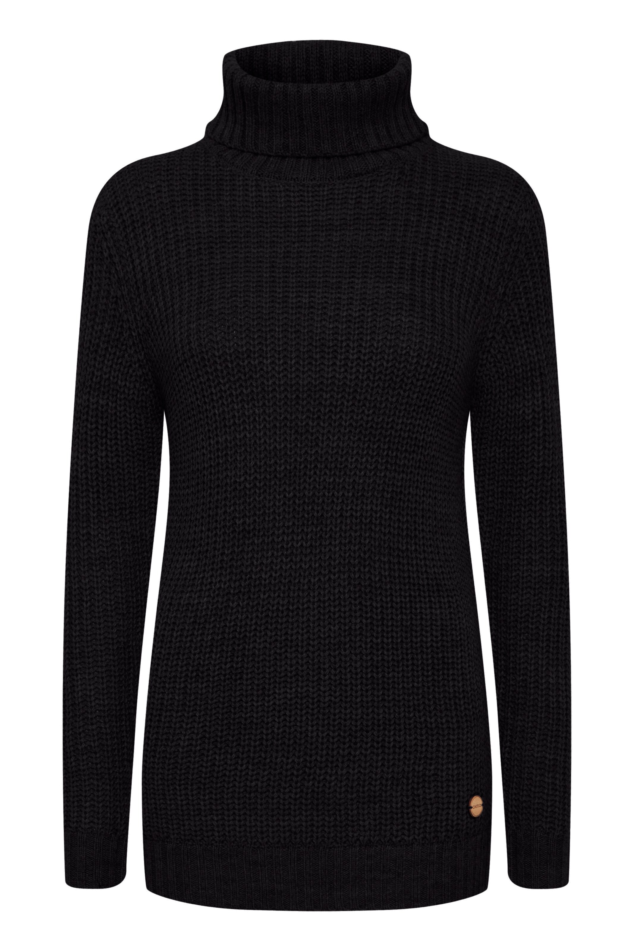 Oxmo Sweater 'Nanna' in Black: front