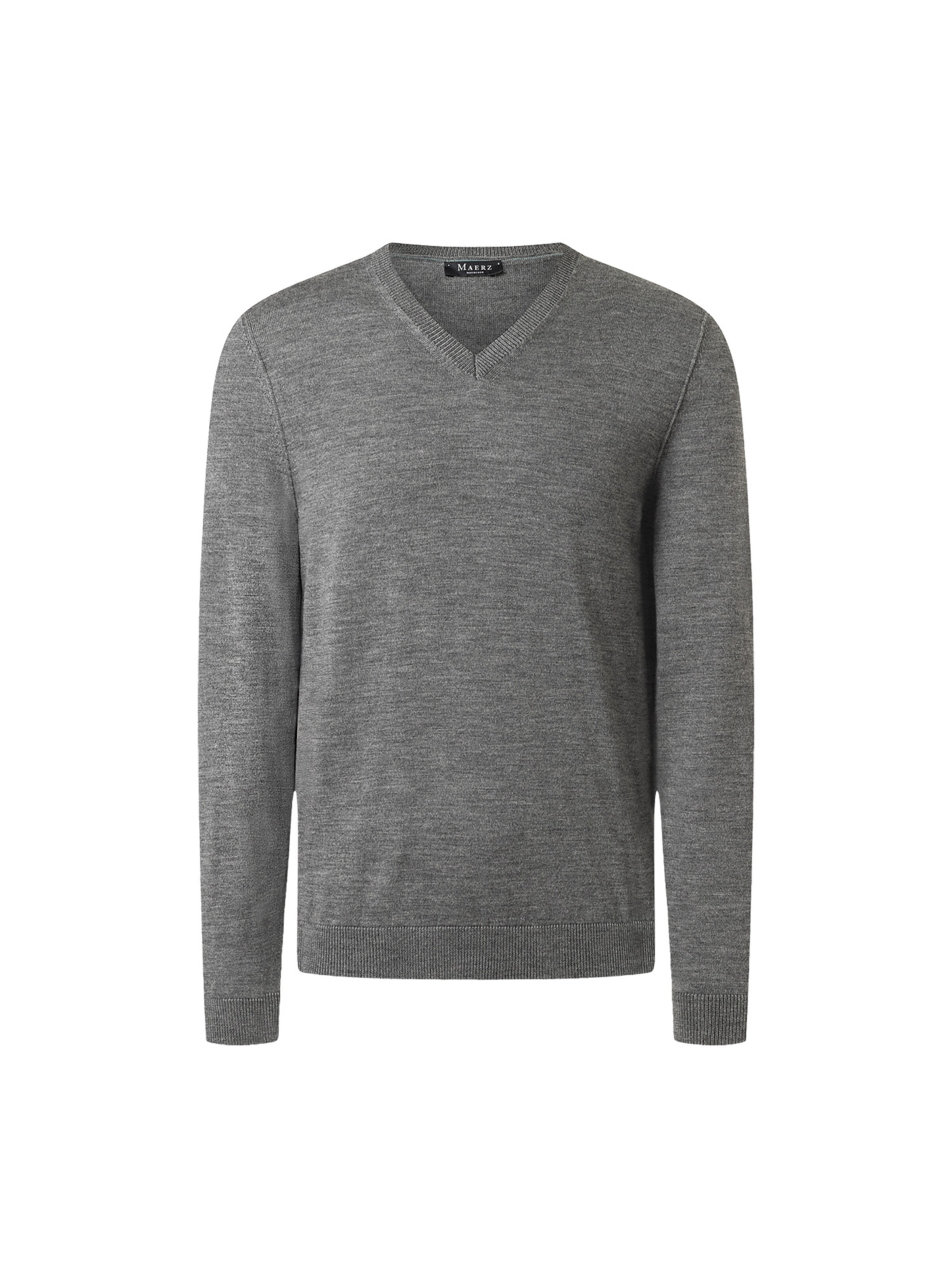 MAERZ Muenchen Trui in Grijs: voorkant
