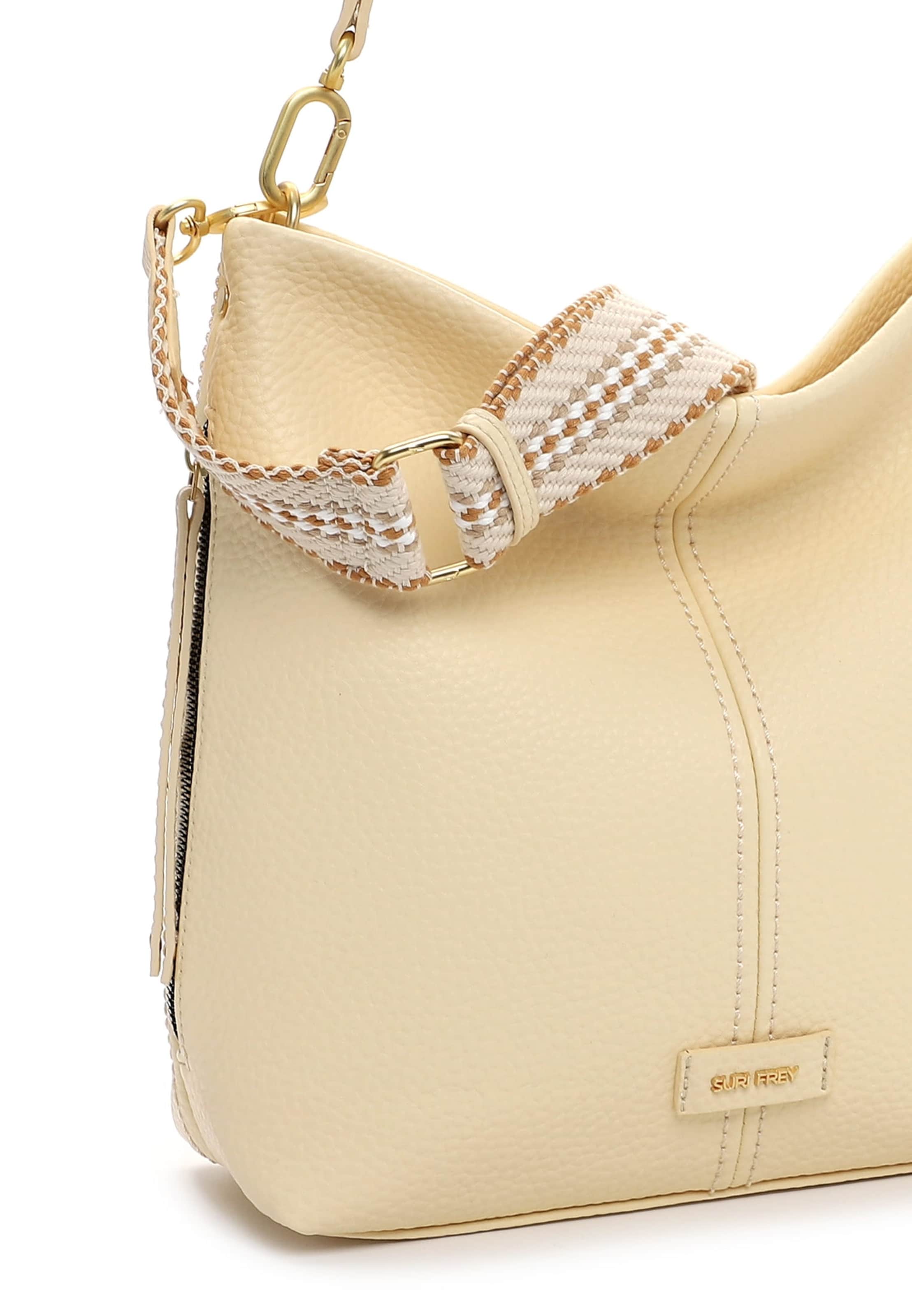 Suri Frey Skuldertaske 'Gray' i gul