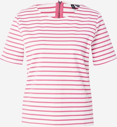 VERO MODA Shirt 'ABBY' in de kleur Pitaja roze / Wit, Productweergave