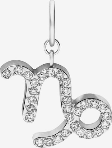 Lucardi Pendant 'Statement' in Silver: front