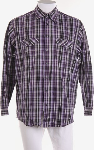 Engbers Button Up Shirt in L in Purple: front