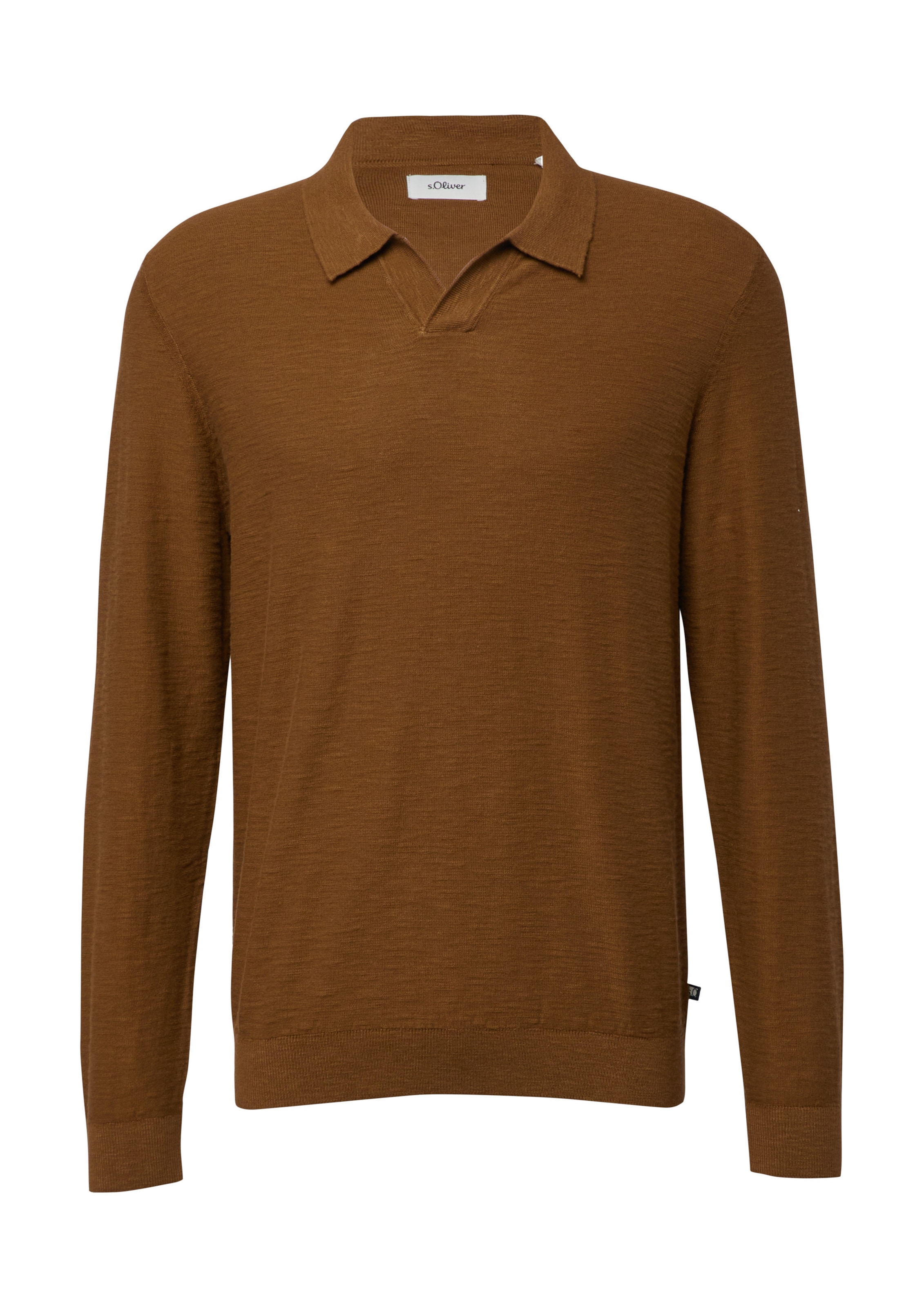 s.Oliver Pullover in braun, Produktansicht
