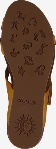 COSMOS COMFORT Pantolette in Gelb