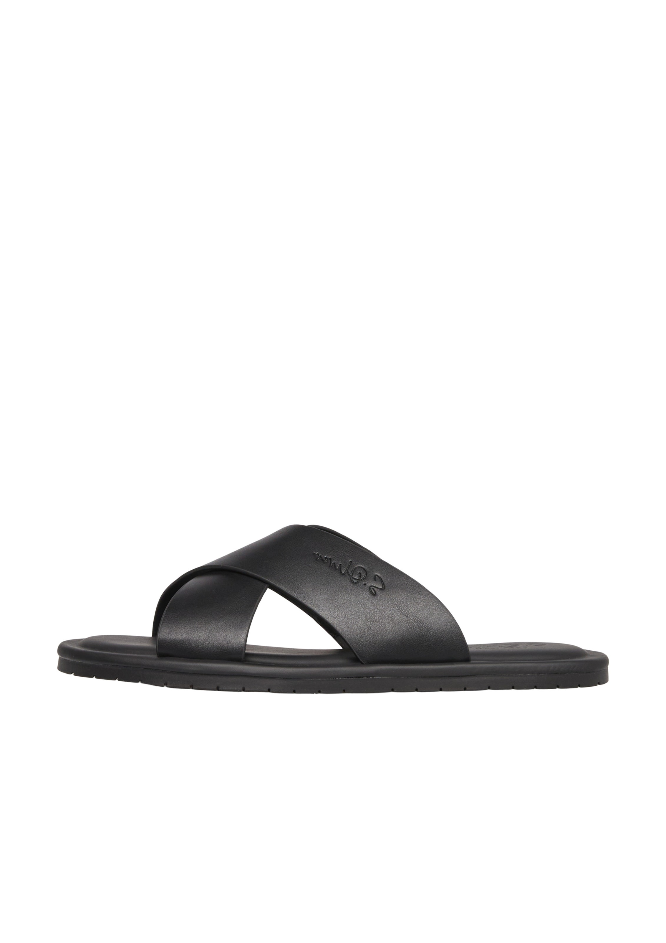 Sandales s.Oliver en noir : devant