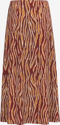 ICHI Spódnica 'VERA' w kolorze brązowy
