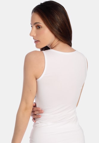 Maillot de corps 'LOVELY SKIN' sassa en blanc